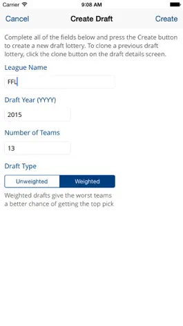Game screenshot Fantasy Draft Lottery mod apk