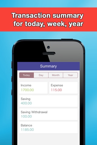 My Budget - Expense and Income Tracker screenshot 2