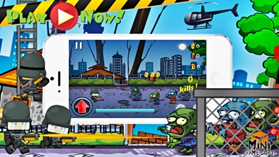 警方僵尸攻击LV1 2 screenshot