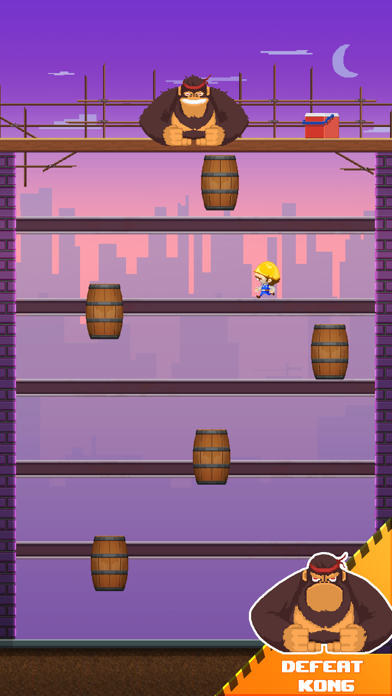 Screenshot #3 pour Blocky Kong - - Retro Arcade Fun