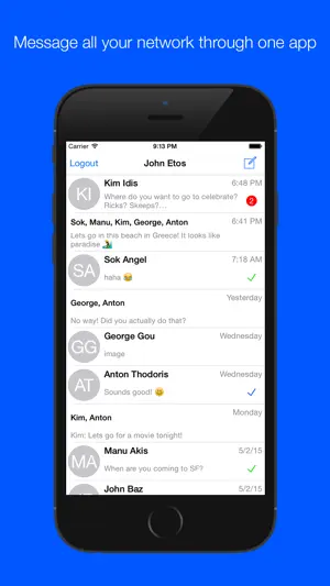 Ena Messenger screenshot 1