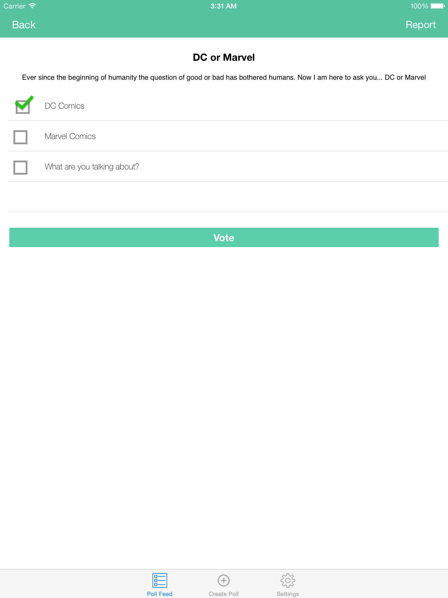 QuickPoll – The Simple Voting App screenshot 9