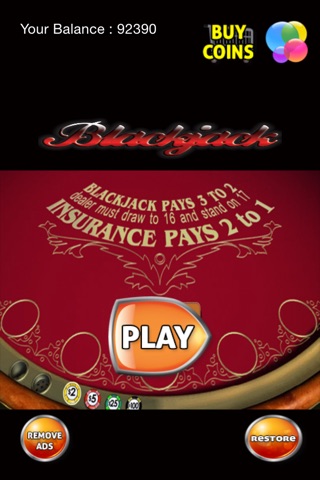 A Ace Jack Video Basic Strategy Blackjack screenshot 2