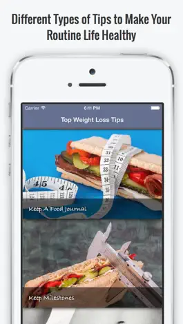 Game screenshot Top Weight Loss Tips apk