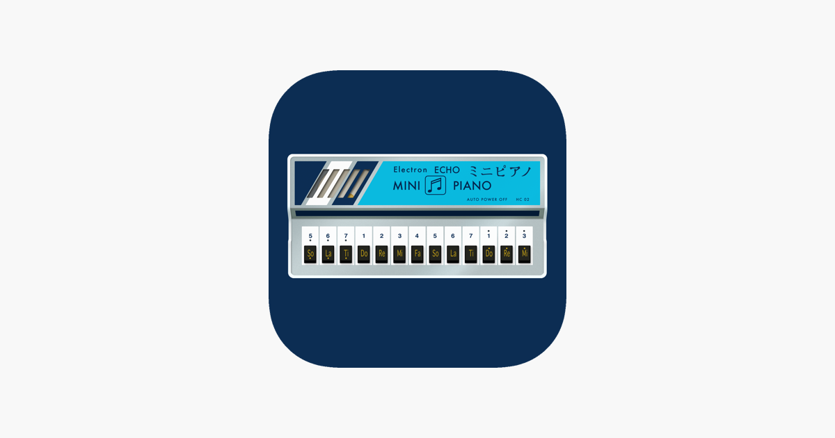 Electron ECHO mini piano on the App Store