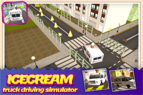 Ice Cream Delivery Truck Simulator 3D screenshot 4