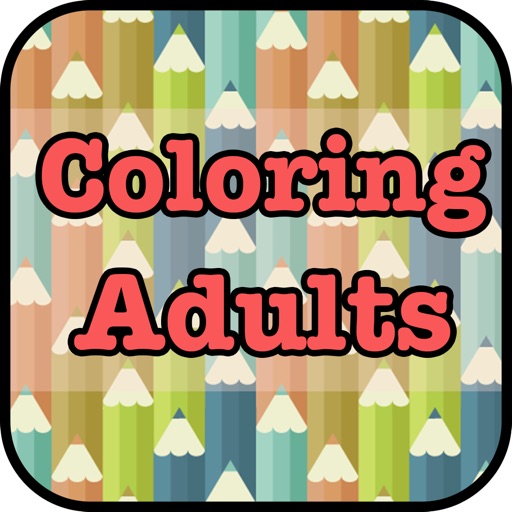 Coloring Pages for Adults Free. Icon