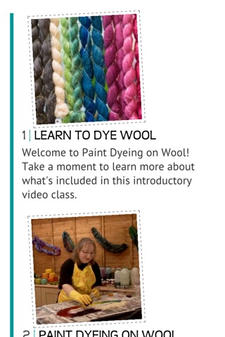 Paint Dyeing on Wool screenshot 2