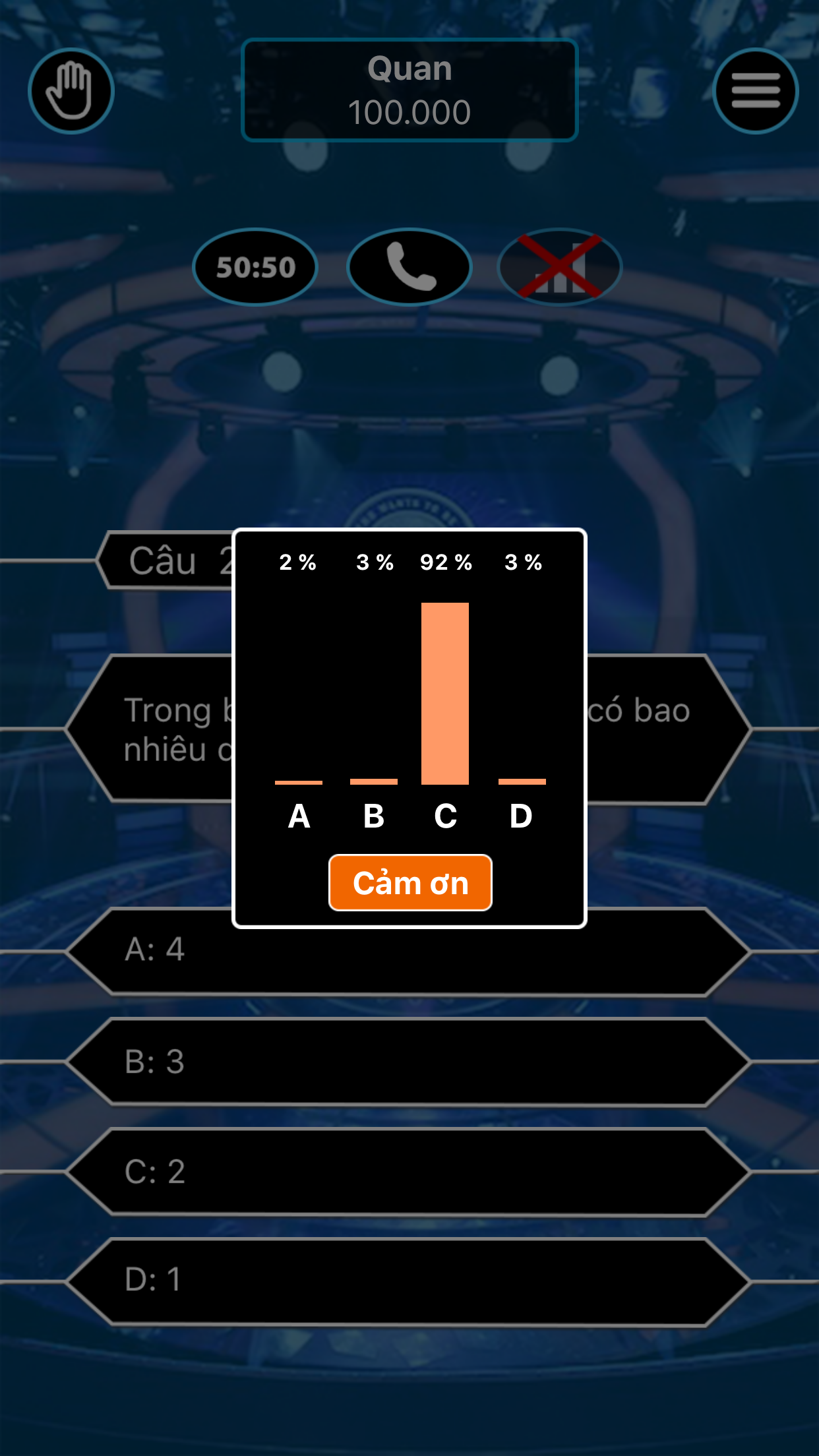 Ai Là Triệu Phú - Phiên Bản Mới screenshot 4