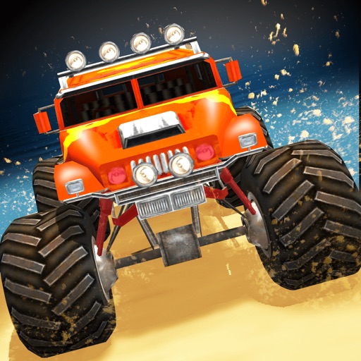 Monster Truck 3D ATV OffRoad Driving Crash Racing Sim Game Icon