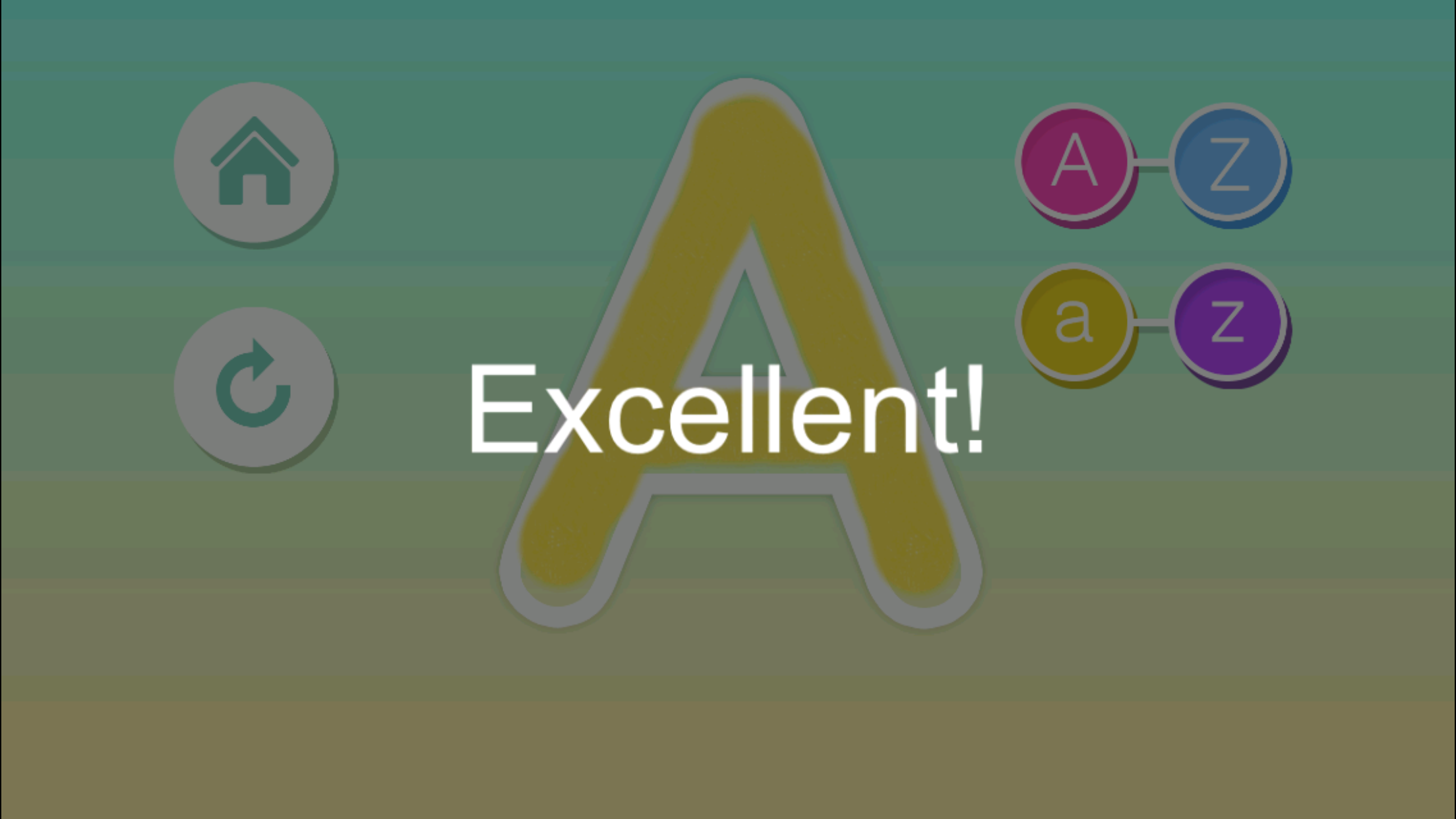 ABC Writing in Flat Design