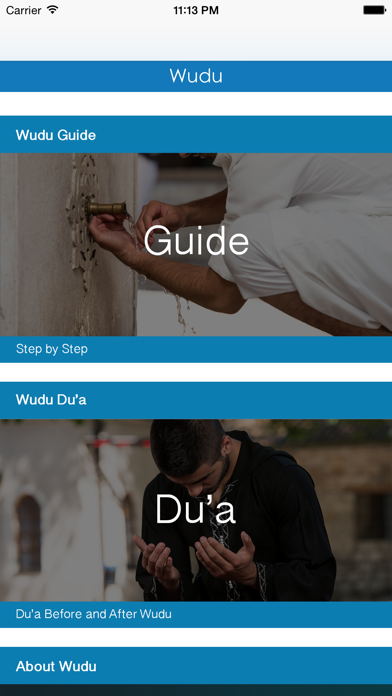 Screenshot #1 pour Wudu App - Ablution