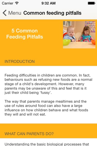 Child Feeding Guide screenshot 2