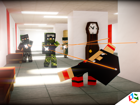 Screenshot #4 pour Super Block Hot Sniper - Best Pocket FPS Build Lava Sky Lab Pro Edition