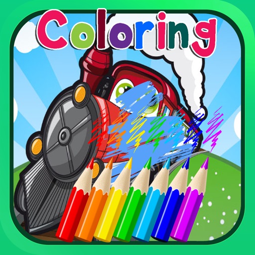 Coloring Trains and Friends Thomas Edition iOS App