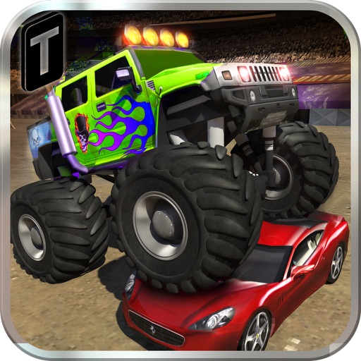 Monster Truck Speed Stunts 3D Icon