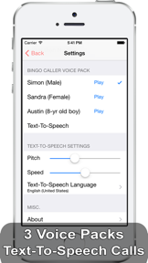 iBingo Caller - Play Bingo at Home with Friends! screenshot