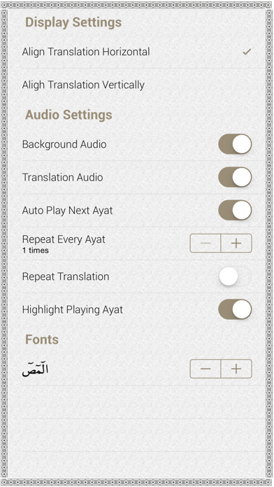 Quran Swahili iPhone screenshot 5 - Reference app