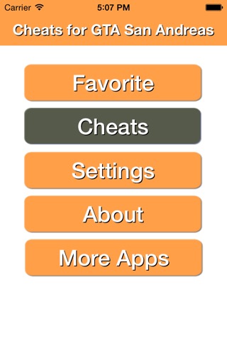 Cheats for GTA SAのおすすめ画像1