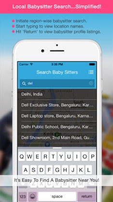 Baby Sitter - Find a nanny near you! screenshot 4