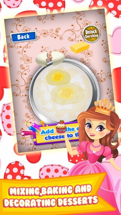 Screenshot #2 pour Princess Cake Maker Salon - Make Dessert Food Games for Kids!