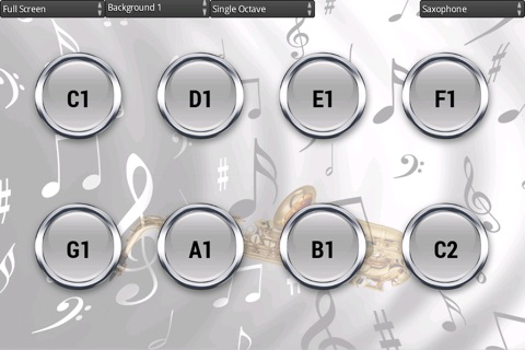 Virtual Saxophone screenshot 2