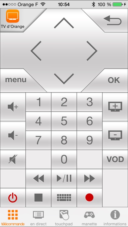TVcommande d’Orange