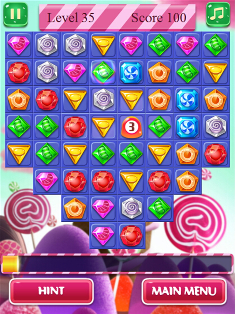 Diamond Match3 - hot jewel games