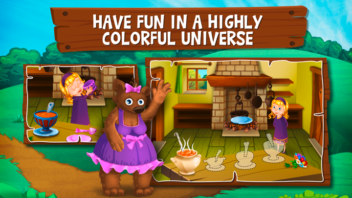 Goldilocks and the Three Bears - Search and find screenshot 2
