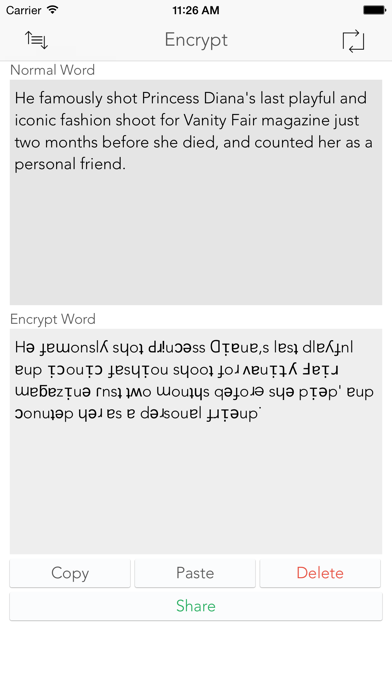 Screenshot #2 pour Encrypt Word
