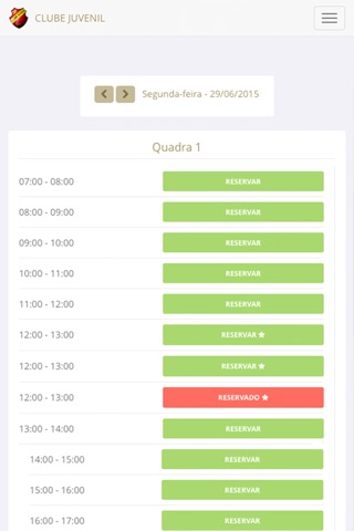 Clube Juvenil Reserva Quadra screenshot 2