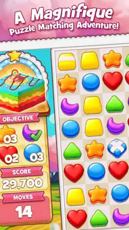 Game screenshot Cookie Cake Smash - 3 match puzzle game hack