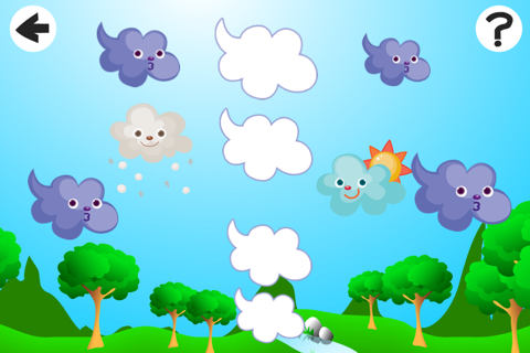 A Sort By Size Game for Children: Learn and Play with Weather screenshot 2