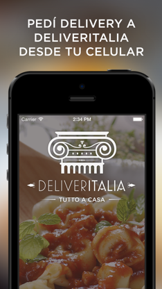 DeliverItalia screenshot 1