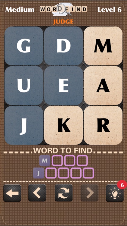 Word Find - Guess The Cross Words Brain Training