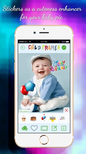 Cute Baby Frames - A Perfect Photo Editor(圖3)-速報App