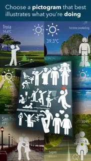 goweather - social weather for active people who hate selfies iphone screenshot 4