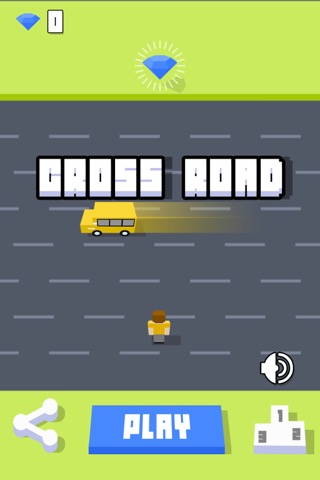 Cross Road Don't Crash 3D - Endless Arcade Gamesのおすすめ画像1