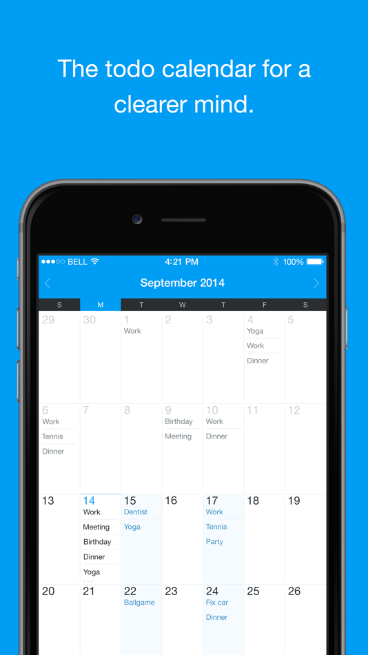QuickNote Calendar - Easy Daily Todo List Task Manager (Free Version) - 1.0 - (iOS)