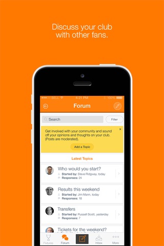 Fan App for Barnet FC screenshot 3