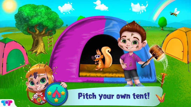 Messy Summer Camp - Outdoor Adventures for Kids screenshot 2