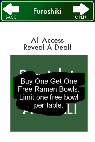 ALL ACCESS: SCAN LOGOS, PHOTOS & QR CODES to Access Menus & REVEAL A DEAL® Coupons by AllAccess.US screenshot 4