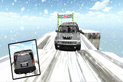 Driving test hill car racing to chase speed on ice and car parking best 3d racing car game of 2016 & 2015 help to get license. screenshot 4