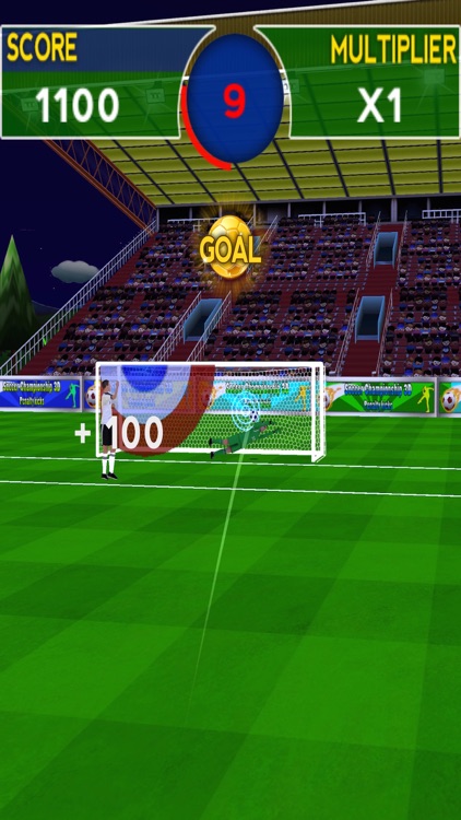 Free Kick Pro Futbol - Penalty Soccer Football Kick-off screenshot-3