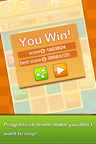 King of 2048-100 Levels To Storm Your Brain screenshot 4