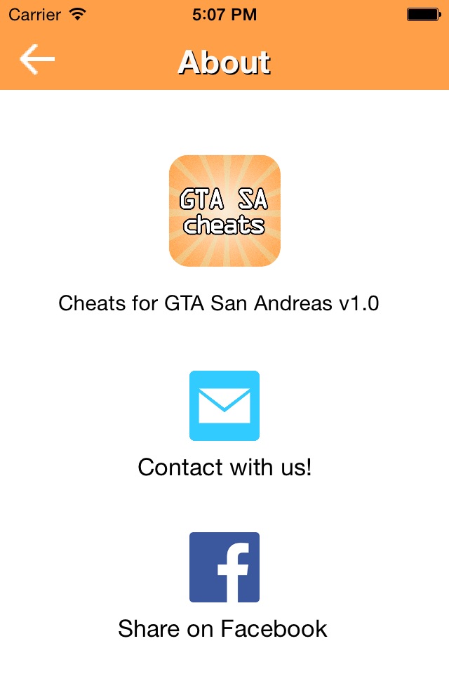 Cheats for GTA SA screenshot 4