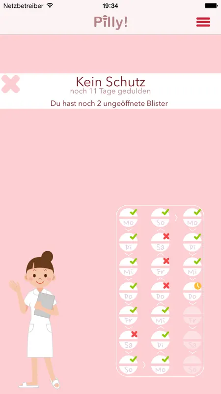 Pilly! - Dein Pillenwecker screenshot 2 of 5