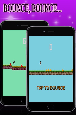 Bouncing Ninja - Run,Jump and bounce to stay alive screenshot 2