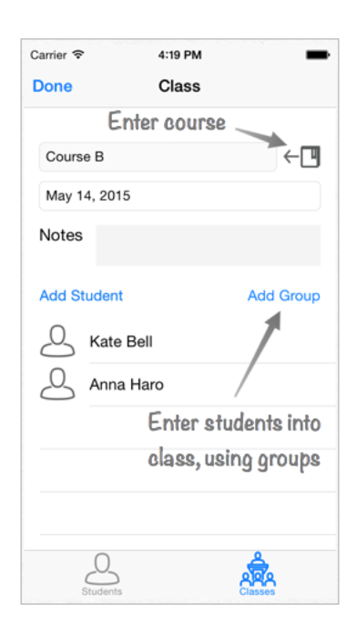 Tuition Tracker iPhone screenshot 4 - Business app