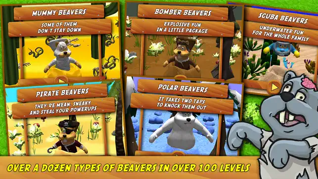 Beaver Smash, game for IOS